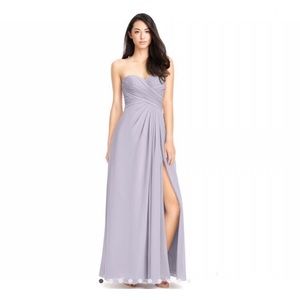 Azazie Bridemaids Dress in Fog